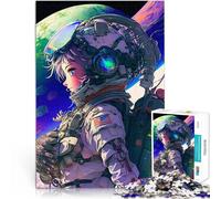 Puzzles pour Adolescents 1000 pièces L'astronaute Défi Difficile pour soulager Le Stress Renforcer l'amour Entre Les Couples 38x26cm