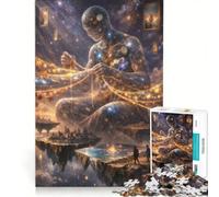 Puzzles pour Adolescents 1000 pièces Le Tisseur de réalités inédites Jeu Impossible Décompression intellectuelle Cadeaux pour Femmes 50x75cm