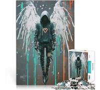 Puzzles pour Adolescents 1000 pièces Les Ailes de l'éphémère Jouets éducatifs d'apprentissage Œuvre d'art 52x38cm