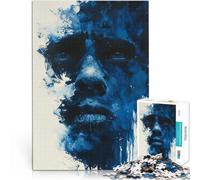 Puzzles pour Adolescents 1000 pièces Les murmures de l'âme Bleue Jeu éducatif Familial Offrir en Cadeau à Toute la Famille 52x38cm