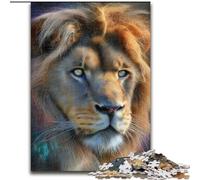 Puzzles pour Adolescents 1000 pièces Lion, Jouet éducatif et décompressant, idéal comme Cadeau pour Toute la Famille (Taille 50x75cm)