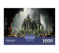Puzzles pour Adolescents 1000 Pièces Lost Temple Exploration Adventure Puzzle pour Adolescents Améliore La Mémoire Difficile À Compléter Jeu Stimulant Jouets 38x26cm/1000pcs