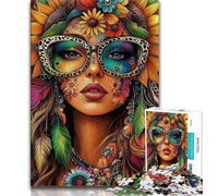 Puzzles pour Adolescents 1000 pièces Lunettes de Soleil Femme, Jeux éducatifs Décoration d'intérieur Cadeau d'anniversaire, Cadeaux, Art Mural (75x50cm)