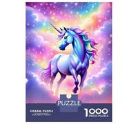 Puzzles pour Adolescents 1000 Pièces Magical Unicorn in The Clo Puzzles pour Adolescents Jeux Relaxants Course De Vitesse Manuelle Est Idéal comme Cadeau 38x26cm/1000pcs