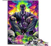 Puzzles pour Adolescents 1000 pièces Magicien, entraînez Votre Cerveau et Vos Mains Cadeaux d'anniversaire Uniques pour Les 14 Ans et Plus (Taille 26x38cm)