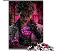 Puzzles pour Adolescents 1000 pièces Magicien Magique, Jeu Stimulant et Familial avec des pièces de Formes aléatoires entièrement emboîtables (Taille 26x38cm)