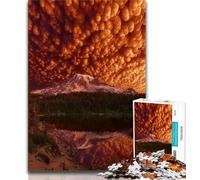 Puzzles pour Adolescents, 1000 pièces, Magnifique rivière de Montagne, Jeu Stimulant, idéal comme Cadeau pour Toute la Famille (38x26cm)
