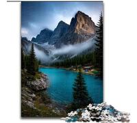 Puzzles pour Adolescents 1000 pièces Magnifiques Montagnes et Lacs, éducatifs et Parfaits comme Cadeau pour Toute la Famille (Taille 50x75cm)