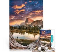 Puzzles pour Adolescents 1000 pièces Meilleure Montagne Jouets éducatifs d'apprentissage Car C'est Un pour Toute la Famille 38x26cm