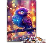 Puzzles pour Adolescents 1000 pièces, Mignons moineaux, Jouets de Divertissement Familial, Jeu éducatif pour Anniversaire et Noël, à partir de 14 Ans, 26x38cm