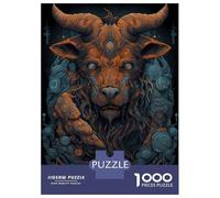 Puzzles pour Adolescents 1000 Pièces Minotaur Fantasy Series Puzzles pour Adultes - Décoration Murale - Jeu D'analyse Et De Logique - Cadeau Stimulant 70x50cm/1000pcs