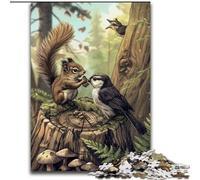 Puzzles pour Adolescents, 1000 pièces, Moineaux et méduses, Jouets Anti-Stress, Cadeaux d'anniversaire Uniques pour Les 14 Ans et Plus (Taille 50x75cm)