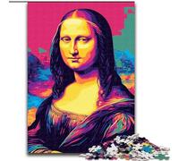 Puzzles pour Adolescents 1000 pièces Mona Lisa, entraînez Votre Cerveau et Vos Mains Cadeaux d'anniversaire et Cadeaux Uniques pour Les 14 Ans et Plus (Taille 26x38cm)