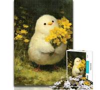 Puzzles pour Adolescents 1000 pièces, Motif Flamant Rose, 1000 pièces pour Adolescents, pour Passer Un Bon Moment à la Maison, avec des pièces de Formes aléatoires entièrement emboîtables, 26x38cm