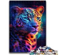 Puzzles pour Adolescents 1000 pièces, Motif léopard de la Galaxie, Jeux éducatifs, décoration d'intérieur, Collection d'artistes, Beaux-Arts 50x75cm