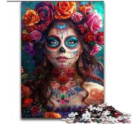 Puzzles pour Adolescents, 1000 pièces, Motif Squelette Fantastique, Jeu éducatif, Jouet Stimulant pour améliorer la mémoire, à partir de 14 Ans (Taille 26x38cm)