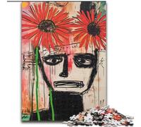 Puzzles pour Adolescents 1000 pièces, Motif tête de Mort Style Basquiat, pour entraîner Votre Cerveau et Vos Mains Cadeaux d'anniversaire et Cadeaux Uniques pour Les 14 Ans et Plus (Taille 50x75cm)
