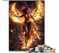Puzzles pour Adolescents, 1000 pièces, Mystérieuse Fille phénix, pour stimuler Le Cerveau, Jouets addictifs pour cultiver la Patience et améliorer la mémoire (Taille 26x38cm)