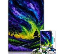 Puzzles pour Adolescents : 1000 pièces, Mystérieux Bateau Pirate, Jouets de Divertissement Familial, idéal comme Cadeau pour Toute la Famille (38 x 26 cm)