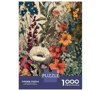 Puzzles pour Adolescents - 1000 Pièces Nature Flowers Art Puzzles pour Adolescents - Idéal pour S'amuser en Famille - Cadeau Original pour Un Anniversaire Ou Noël 52x38cm/1000pcs
