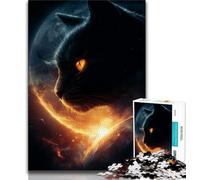 Puzzles pour Adolescents 1000 pièces Nébuleuse du Chat Noir, Jouets éducatifs, Jeux Anti-Stress, Collection d'artistes, Beaux-Arts (38x26cm)