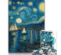 Puzzles pour Adolescents 1000 pièces Night Sky Ciel Nocturne, activités familiales Amusantes à la Maison, Cadeau d'anniversaire, Cadeaux de Voyage 38x26cm