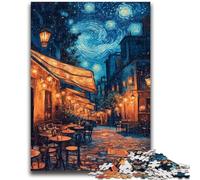 Puzzles pour Adolescents 1000 pièces Night Sky Street Jeu éducatif Familial Offrez des Cadeaux pour Toute la Famille à partir de 14 Ans 50x75cm