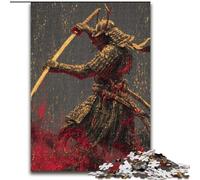 Puzzles pour Adolescents 1000 pièces Ninja néon Japonais, pour et à partir de 14 Ans, Jouets éducatifs, Jeux familiaux, Cadeau d'anniversaire (Taille 26x38cm)