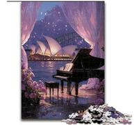 Puzzles pour Adolescents 1000 pièces Opéra de Sydney, éducatifs et éducatifs, idéal comme Cadeau pour Toute la Famille (Taille 50x75cm)