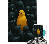 Puzzles pour Adolescents 1000 pièces Osez être différent Jeu Impossible Jouets Jeux éducatifs Excellent Cadeau pour Les Jeux Anti-Stress (Dimensions 38x26cm)