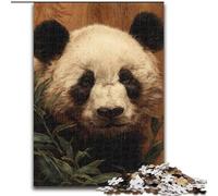 Puzzles pour Adolescents 1000 pièces Panda Art, Anti-Stress, défi Difficile, Chaque pièce est Unique - Jeu Familial Stimulant et Amusant 38x26cm