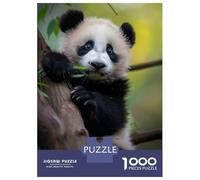 Puzzles pour Adolescents 1000 Pièces Panda Puzzles pour Adolescents, Jouet, Décoration Murale, Décoration Intérieure, Interaction Parent-Enfant 52x38cm/1000pcs