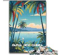 Puzzles pour Adolescents 1000 pièces Papouasie Tropical Escape Jeu Stimulant Cadeaux pour est idéal comme Cadeau pour Toute la Famille (38x52cm) 1000pcs