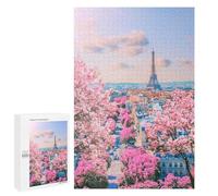 Puzzles pour adolescents 1000 pièces Paris au printemps Puzzles pour adultes Jeux amusants Analyse et logique Interaction parent-enfant 1000 pièces
