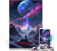 Puzzles pour Adolescents 1000 pièces Paysage de rêve Jouets de Divertissement Familial est idéal comme Cadeau pour Toute la Famille 75x50cm