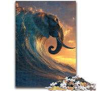 Puzzles pour Adolescents 1000 pièces Paysage Urbain de New York Aidez Le Cerveau à exercer des Jouets addictifs pour cultiver la Patience Collection d'artistes, Beaux-Arts 50x75cm