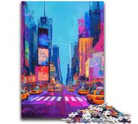 Puzzles pour Adolescents 1000 pièces Paysage Urbain de New York Convient aux Personnes de 14 Ans et Plus Jeu éducatif Défi Jouet Cadeau pour Les Anniversaires 26x38cm