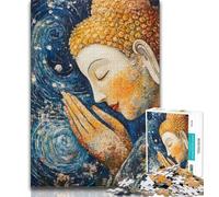 Puzzles pour Adolescents, 1000 pièces peintes par Night Sky, pour Un Jeu éducatif, Un défi, Une décoration intérieure Unique et des Cadeaux (38x26cm)