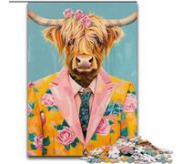 Puzzles pour Adolescents 1000 pièces, Peinture à l'huile de Yak, Difficiles à réaliser, mais Amusants et Humoristiques, Cadeau d'anniversaire, Cadeaux, Art Mural 50x75cm