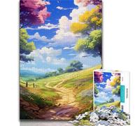 Puzzles pour Adolescents 1000 pièces, Peinture animée, Puzzles pour Adolescents, activités familiales Amusantes à la Maison, Cadeaux d'anniversaire, Cadeaux de Voyage (Taille 75x50cm)