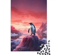 Puzzles pour Adolescents - 1000 Pièces Penguin Art Print Puzzles pour Adolescents - Idéal pour S'amuser en Famille - Cadeau Original pour Un Anniversaire Ou Noël 70x50cm/1000pcs
