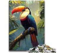 Puzzles pour Adolescents 1000 pièces Perroquet, décoration Murale Artistique et idée Cadeau d'anniversaire pour Amis, Bureau à Domicile (50x75cm)