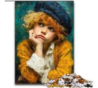 Puzzles pour Adolescents 1000 pièces Petit garçon en colère Difficile à Terminer mais Amusant et Humoristique Décoration d'intérieur Unique et Cadeaux 50x75cm