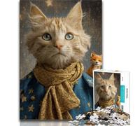 Puzzles pour Adolescents 1000 pièces Petit Prince Chat Puzzles Adultes, Relax Games est Un pour Toute la Famille (Taille 38x26cm)