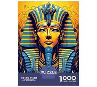 Puzzles pour Adolescents 1000 Pièces Pharaoh Ramses II Puzzle pour Adultes Jouet Décoration Murale Défi Difficile Est Idéal comme Cadeau 38x26cm/1000pcs