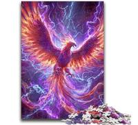 Puzzles pour Adolescents 1000 pièces Phénix mystérieux Aidez Le Cerveau à exercer des Jouets addictifs pour cultiver la Patience Décoration Parfaite 50x75cm