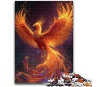 Puzzles pour Adolescents 1000 pièces Phénix mystérieux Jeu éducatif Familial Décoration Murale Cadeaux d'anniversaire et de Noël Uniques 26x38cm