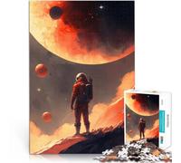 Puzzles pour Adolescents 1000 pièces Planètes de Voyage Compétition de Vitesse Manuelle Offrir en Cadeau à Toute la Famille 38x26cm