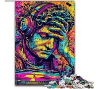 Puzzles pour Adolescents 1000 pièces Pop-Art Statue de David de Michel-Ange, Jeu Familial Anti-Stress Défi Difficile Une œuvre d'art pour Les 14 Ans et Plus (Taille 26x38cm)