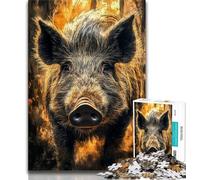 Puzzles pour Adolescents 1000 pièces Porc-épic, Puzzle pour Adolescents, Anti-Stress, défi Difficile, Cadeaux du Père Noël Secret (Taille 38x26cm)
